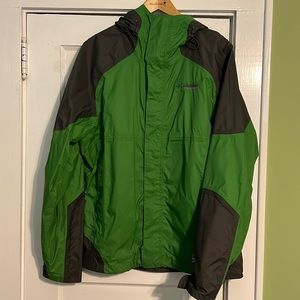 Columbia field gear rain jacket